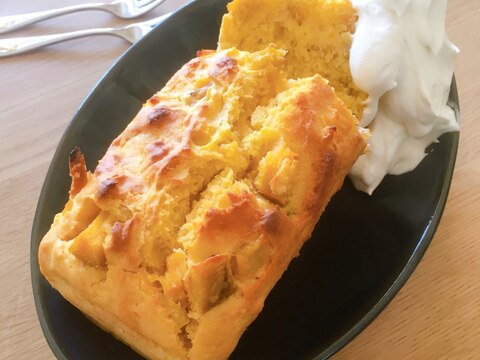 ゴロゴロさつま芋のパウンドケーキ♡